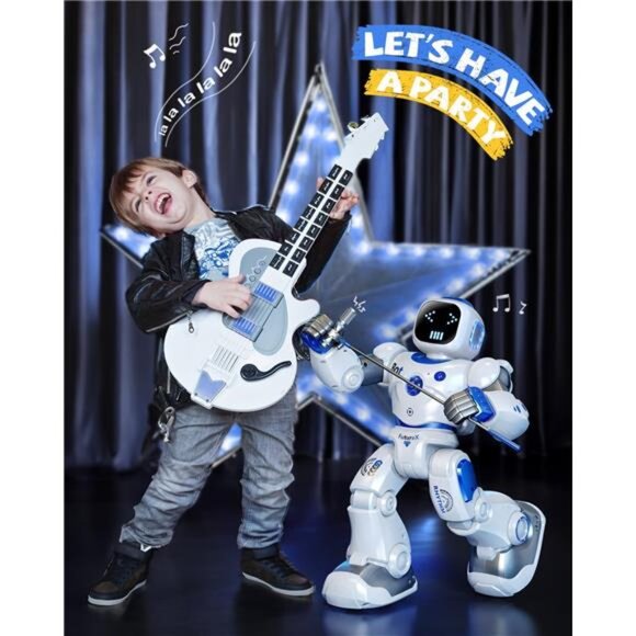 Smart Robots for Kids,Large Programmable Interactive RC Robot with Voice Control - Picture 6 of 7